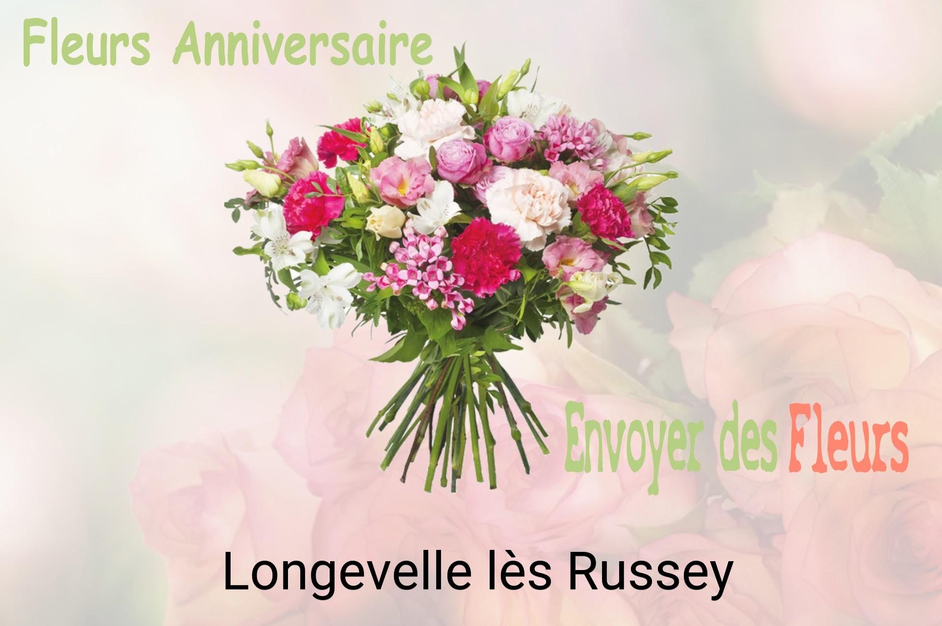 Bouquet de fleurs d’anniversaire livré à Longevelle-lès-Russey