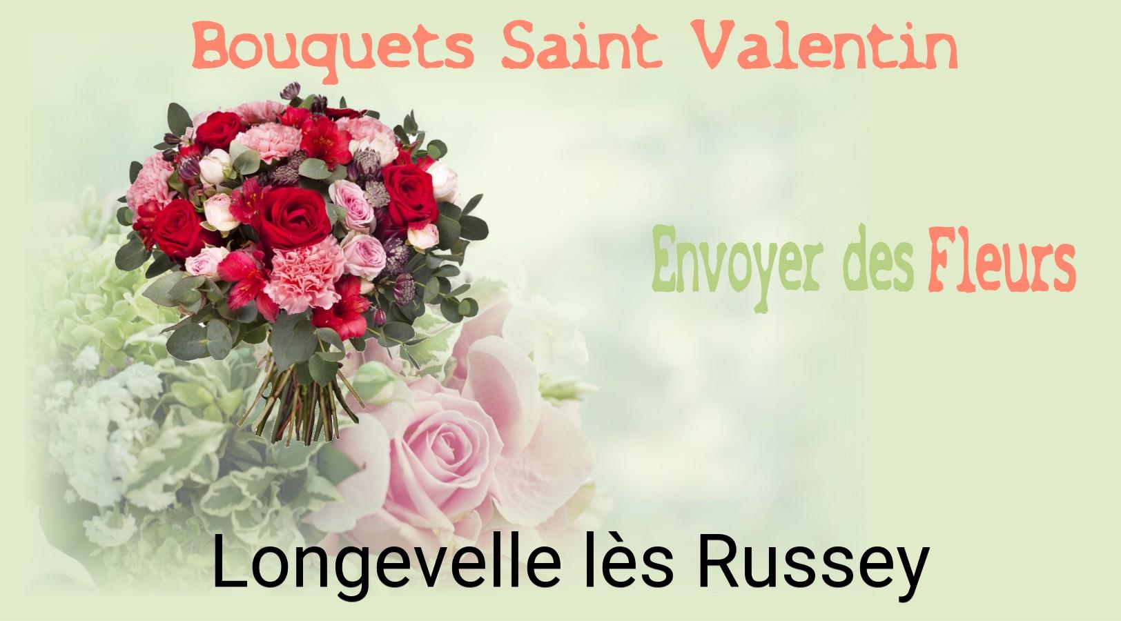 Roses de Saint-Valentin livrées à Longevelle-lès-Russey